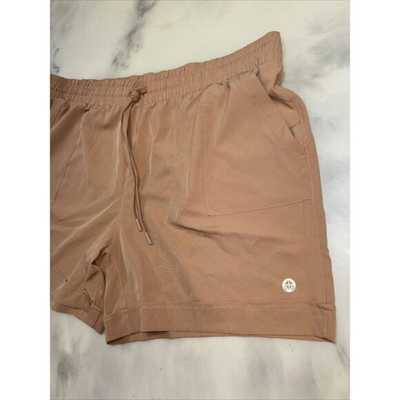 NWOT Women’s Mondetta Outdoor Project Caramel Pull On Shorts Activewear Size XXL - Picture 3 of 9